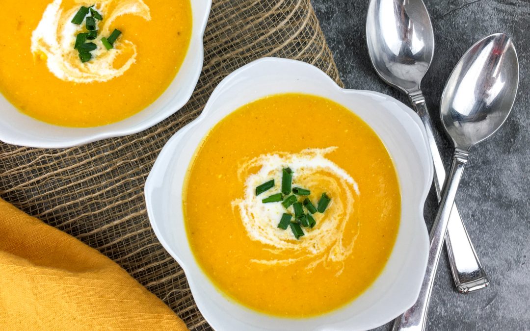 Creamy Golden Gazpacho Soup